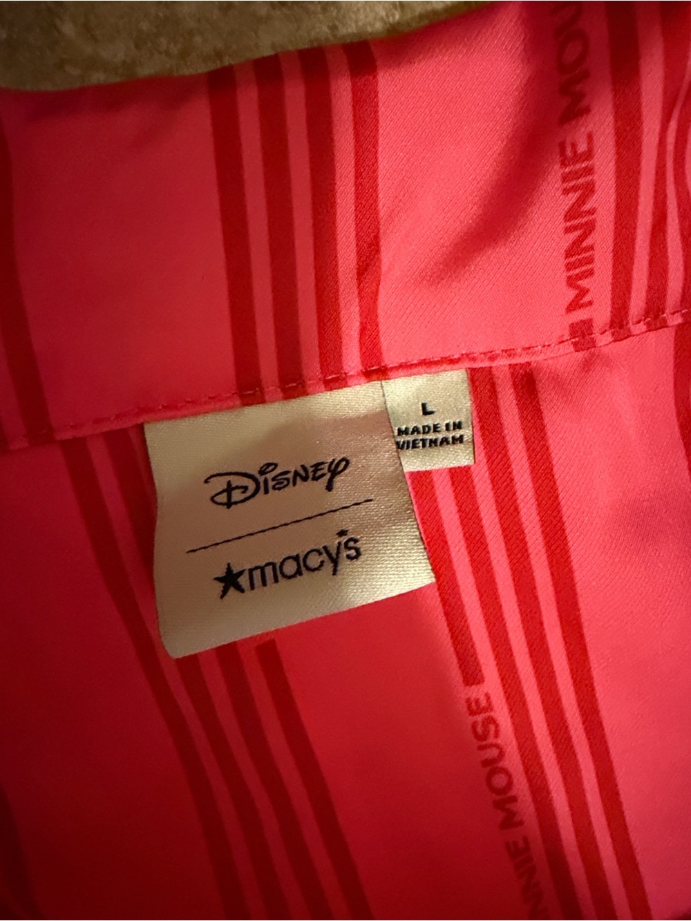 Disney Hot Pink Striped Ruffle Pajama Set - Picture 4 of 14